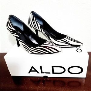 ALDO Zebra Heels